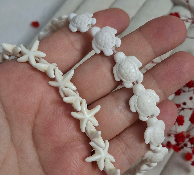 ستاره دریایی و لاک پشت (فروش بصورت ریسه ای)